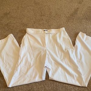 Haggar white pants